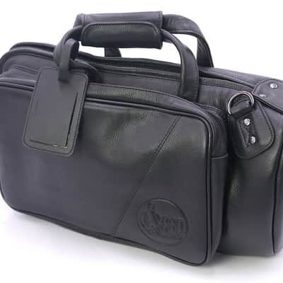 Gard Elite Cornet Gig Bag in Black Leather image 1
