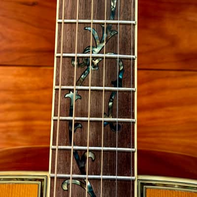 Morris W-65M "Tree of Life" 1970s MIJ Acoustic Natural W/HARD CASE image 11