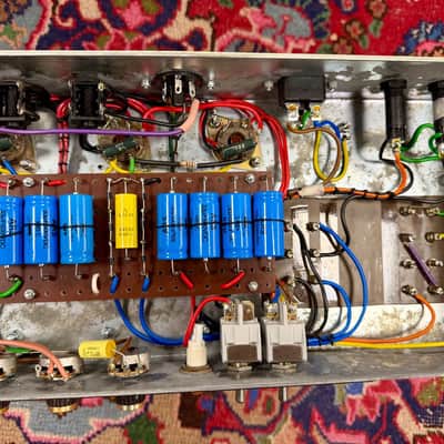 Marshall 40th Anniversary JTM45/100 MK II Reissue 100-Watt Guitar Amp Head 2005 - Ex Bernie Marsden image 10