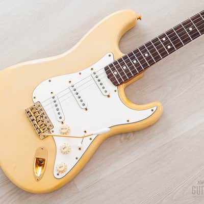 1987 Fender Custom Shop American Vintage '62 Stratocaster Blonde Mary Kaye w/ Gold Hardware, Case image 1