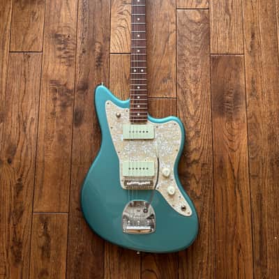 2025 Fender Hybrid II Jazzmaster Electric Guitar Teal Green Metallic FSR Collection MIJ Japan image 2