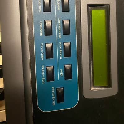 E-MU Systems PK6 KEYBOARD SYNTH 2003 - Silver And Blue image 7