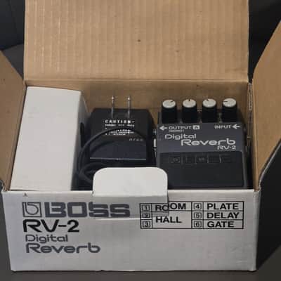 Boss RV-2 Reverb - Nov 1987 - WITH RARE BOX ! image 3