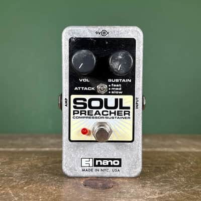 Electro-Harmonix Soul Preacher Nano Compressor / Sustainer 2007 - Present - Cream / Black image 2
