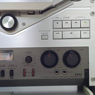Akai GX-747 4-Track Open Reel Tape Deck, Serviced, Tested, Video Demo, Excellent image 7
