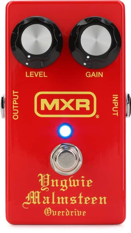 MXR Yngwie Malmsteen Overdrive Pedal - Red (YJMOverdriveRdd1) image 1