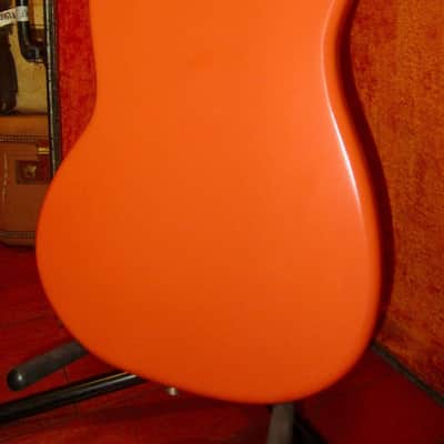 1965 Fender Mustang Salmon Pink w/ Original Hardshell Case image 8