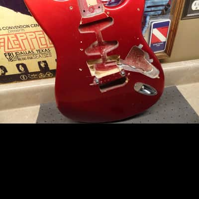 Fender Stratocaster 1988 -MIJ Japan-Floyd Rose ready- Candy Apple Red Metallic image 2