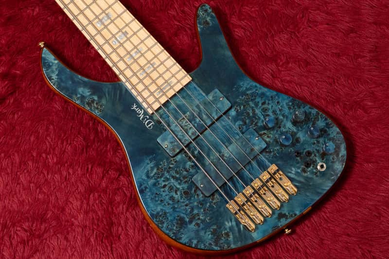 【used】D'Mark Guitars / ALPHA 6 Special Reserve Series Blue Pioppo with LEDs 2025 4.360kg #25B0020【GIB Yokohama】【price included SHIPPING & IMPORT TAX & VAT】 image 1