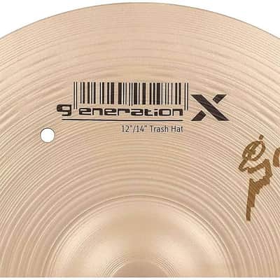 Meinl Generation X GX-12/14TH 12/14" Trash Hat, pair image 7