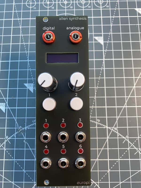 Allen Synthesis EuroPi Eurorack module - Black image 1