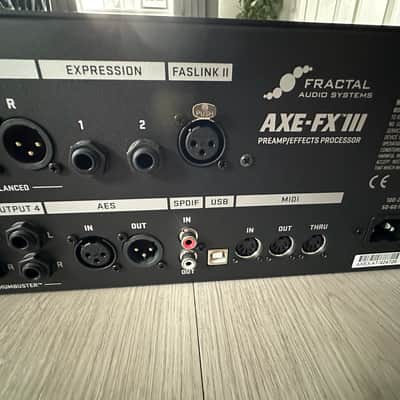 Fractal Audio Axe-FX III Mark II 2020 - Present - Black image 6