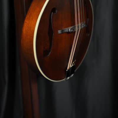 Eastman MD305 Solid Spruce/Maple A-Style Mandolin Antique Varnish image 5
