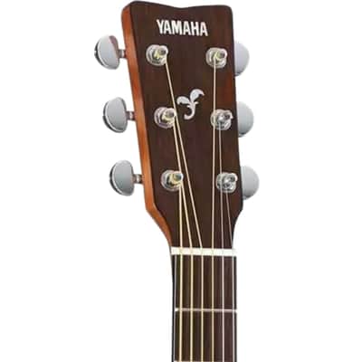 Yamaha FSX800C Small Body Acoustic-Electric Guitar, Natural image 6