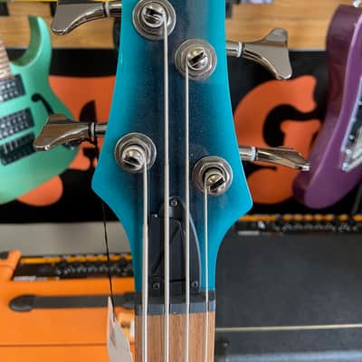 Ibanez SR300E-CUB Soundgear Standard Bass 2020 - Present - Cerulean Aura Burst image 4