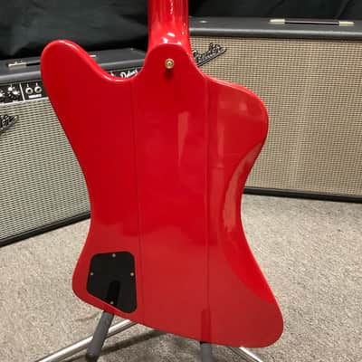 1991 Gibson Custom Shop Thunderbird Bass Fire Engine Red image 6
