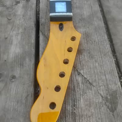 FATBOY CANADIAN MAPLE ON ROSEWOOD T GUITAR NECK BlOCK INLAYS STEEL FRETS FITS OEM image 15