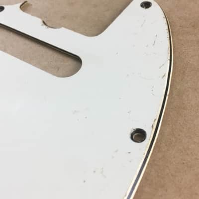 3Ply Lefty Tele Vintage Reissue Fender Guitar Pickguard Natural Aged Relic Telecaster ‘62 image 4