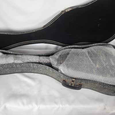 Framus 5/3 1950s 60s - Camping Stencil Black Vintage Acoustic 00 Parlor Guitar image 23
