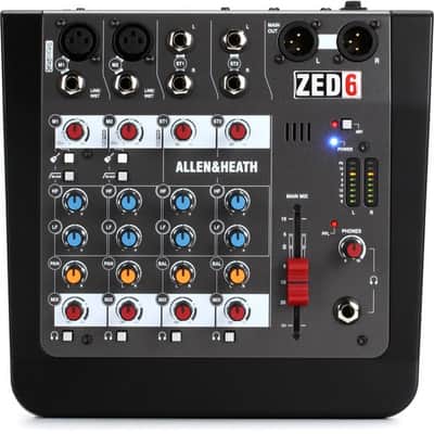 Allen & Heath ZED-6 4-channel Compact Mixer image 2