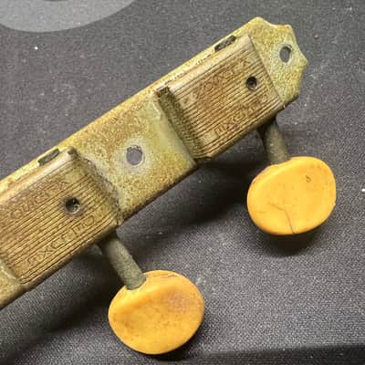 1960's Kluson Deluxe Double Line Strip Tuners - Nickel image 4