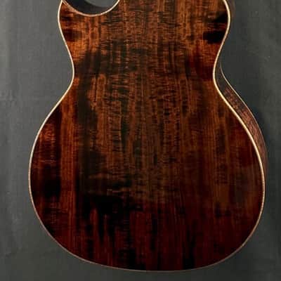 2025 Taylor Custom “B. Taylor” Grand Auditorium 12-Fret • Bob Taylor Designed • Stripy Sinker Redwood • Figured Blackwood • Running Horses • Serial #1205095104 image 10