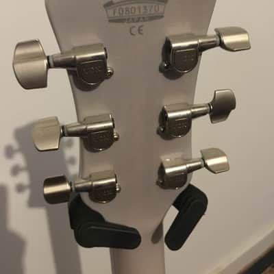 Vox Virage Electric Guitar White w/ Flight Case Owned by The Temper Trap image 3