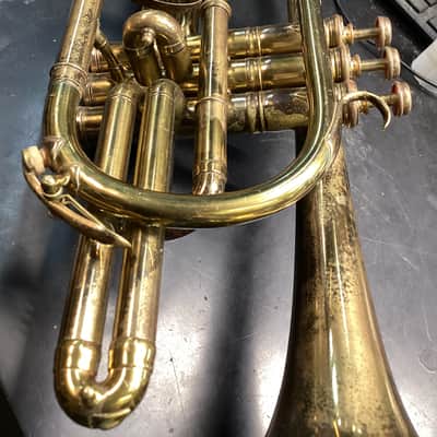 Besson vintage Cornet 1908 London image 7