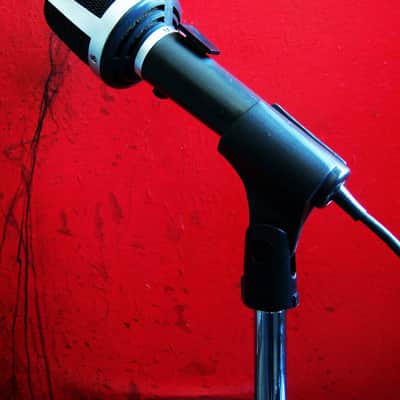 Vintage 1970's UHER M-516 dynamic cardioid microphone w mic clip & cable Dual Z German image 5