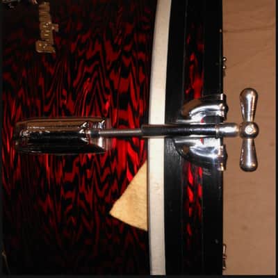 Rogers mid 60's Holiday Headliner Red Onyx image 12
