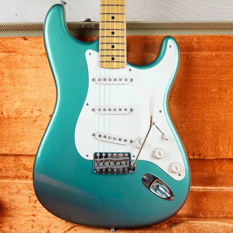Fender American Vintage '57 Stratocaster Yamano Music 2004 Ocean Turquoise Metallic w/ OHSC image 1