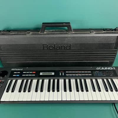 Roland Alpha Juno-1 49-Key Programmable Polyphonic Synthesizer 1985 - 1988 - Black image 6