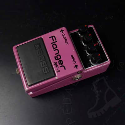 Boss BF-2 Flanger 1981 Silver screw w/ original box image 3