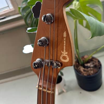 Charvel Pro-Mod San Dimas Bass PJ IV 2021 - Present - Lime Green Metallic image 4