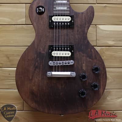 Gibson 2014 Les Paul Junior LPJ14 Chocolate Satin Electric Guitar LPJ14STCH image 1