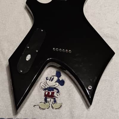 B.C. Rich Kerry King Signature Warlock - Black/Red Flame image 6