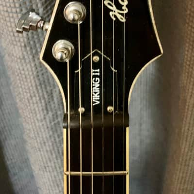 Hagstrom Viking II Ultralux 2000s - Cherry Sunburst image 2