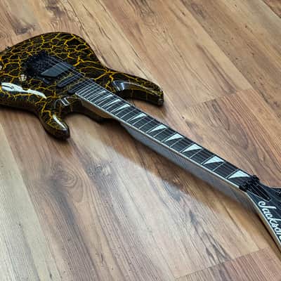 Jackson Soloist SL3X DX Bolt On - Yellow Crackle image 12