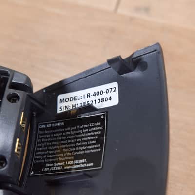 Listen Technologies LR-400 Portable Display RF Receiver (church owned) CG00KSP image 8