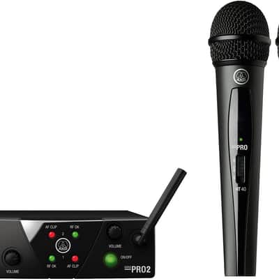 AKG Pro Audio Wireless Microphone System (MINI2VOC-US25A/C) image 1