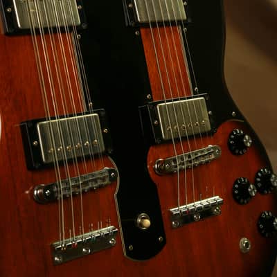 2011 Gibson Custom EDS-1275 Double Neck Vintage Sunburst image 13