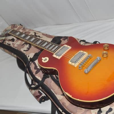 ORVILLE Les Paul Standard Cherry Sunburst Electric Guitar Ref No 7523 image 1