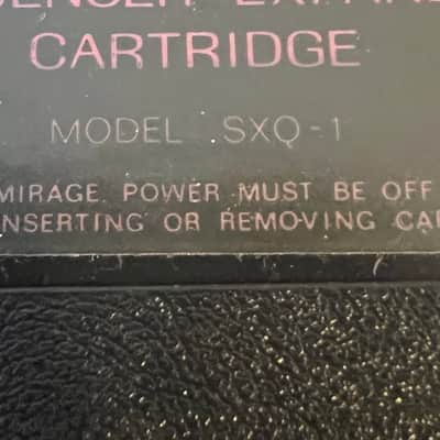 Immagine Ensoniq SXQ-1 sequencer expander cartridge 80s - 7