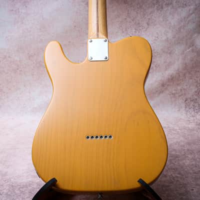 FENDER USA American 52' Vintage Reissue Telecaster "Butterscotch Blonde + Maple" (2003) image 11