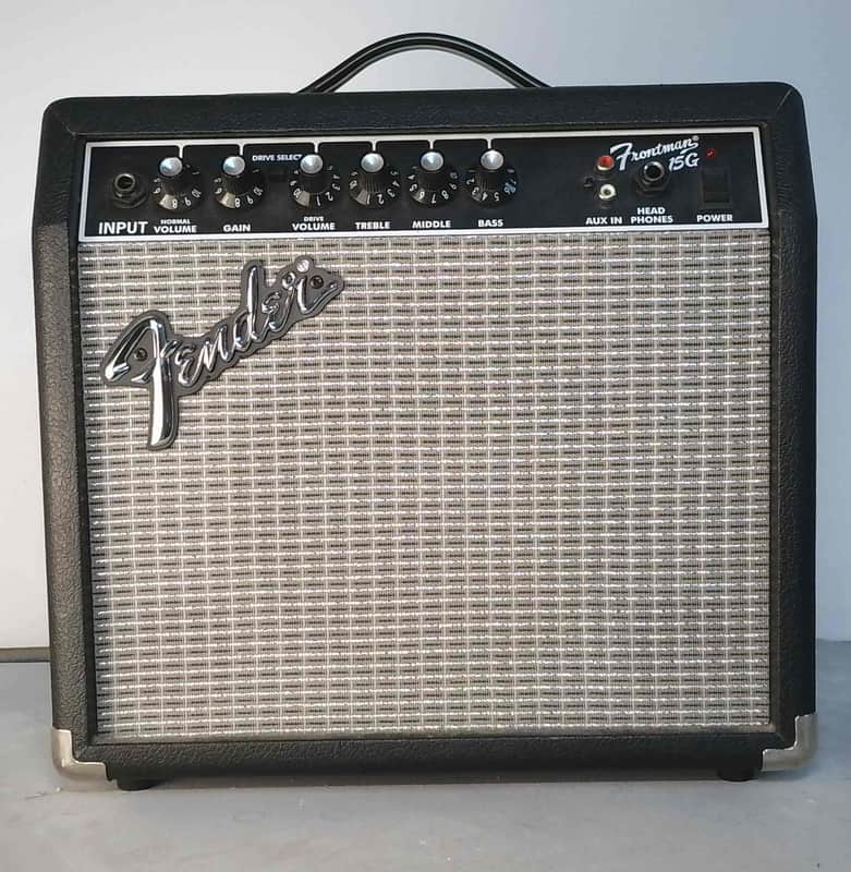 Fender Frontman 15G Guitar Combo Amplifier Practice Amp Solid State image 1