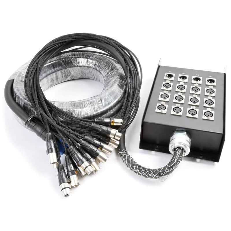 Pd Connex Cx162 Stage Snake Xlr 12 F+4 M 30 M image 1