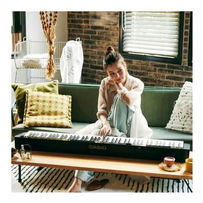 Casio Privia 88-Key Digital Piano with Casio CS68 Stand, Slim Design, Class-Compliant USB Port, Touch Sensor Controls (Black) image 3
