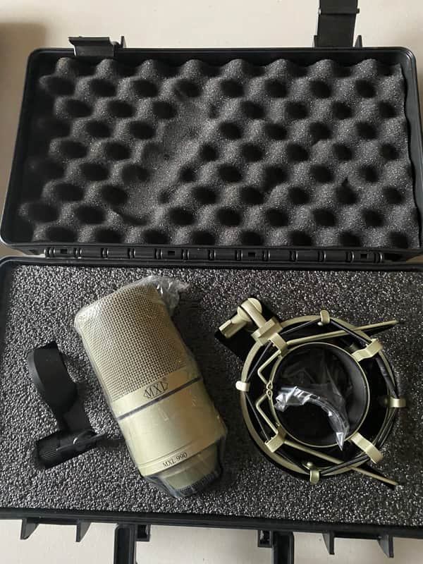 MXL 990 Condenser Microphone with Shockmount image 1