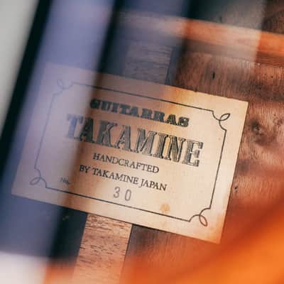 1970s Takamine No.30 Classical Guitar – Hand Crafted | Made in Japan | Solid Top | Hiscox Hard Case image 3