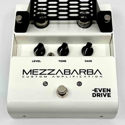 Mezzabarba - Even Drive - Overdrive/Distortion Pedal - White/Black image 1